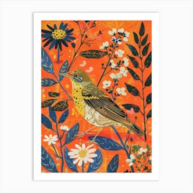 Spring Birds Cowbird 2 Art Print
