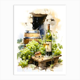 Grapevine Symphony Art Print