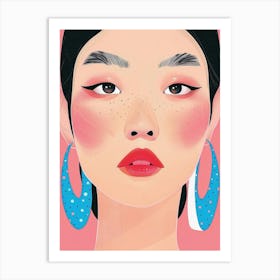 Asian Girl 37 Art Print