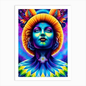 Psychedelic Art, Psychedelic Art, Psychedelic Art, Psychedelic Art, Psychedelic Art, 1 Art Print