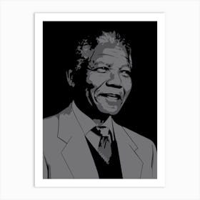 Nelson Mandela Art Print