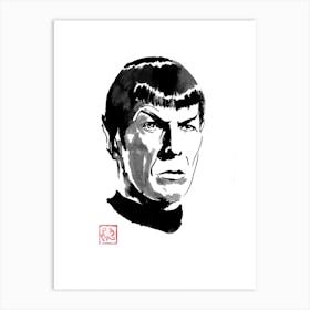 Spock Art Print