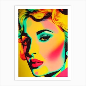 Payal Dev Colourful Pop Art Art Print