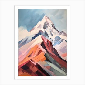 Mount Foraker Usa 1 Mountain Painting Art Print