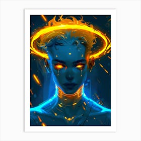 Angelic Face Art Print