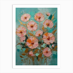 Pink Poppies Art Print