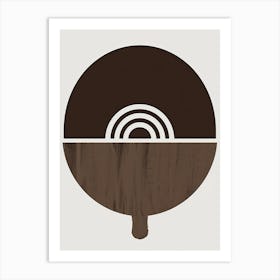 Kingston Modern Lines Minimalist Bauhaus Art Print