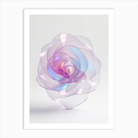 Rose Flower Art Print