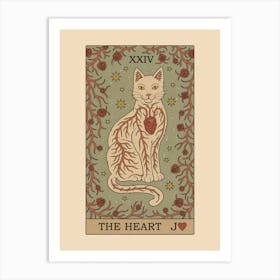 The Heart Art Print