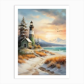 Lighthouse Art Print