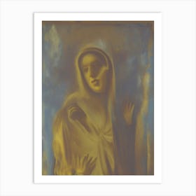 Virgin And Child Art Print