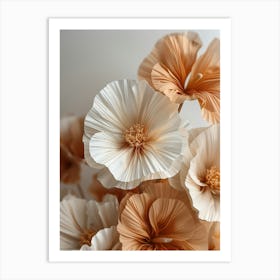 Paper Flowers 38 Art Print