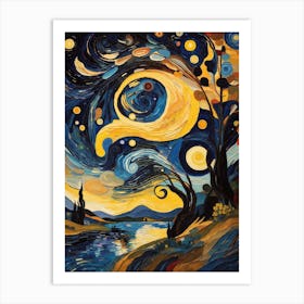 Starry Night 7 Art Print