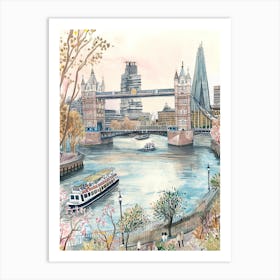 London Bridge 2 Art Print