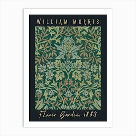 William Morris Flower Garden Art Print