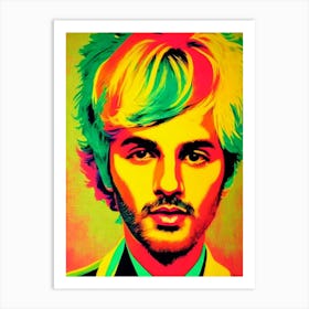 Dhruv Colourful Pop Art Art Print