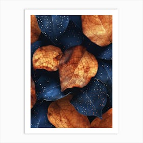 Celestial Leaves Art Print