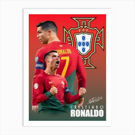 Cristiano Ronaldo Portugal 3 Art Print