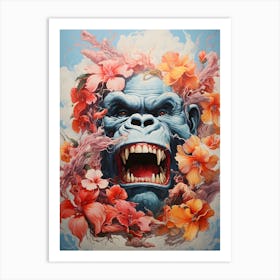 Gorilla 1 Art Print