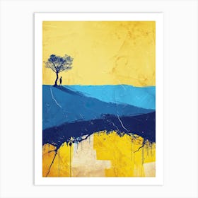 Landscape Minimalism 1 Art Print