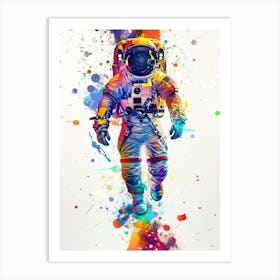 Astronaut Canvas Print Art Print