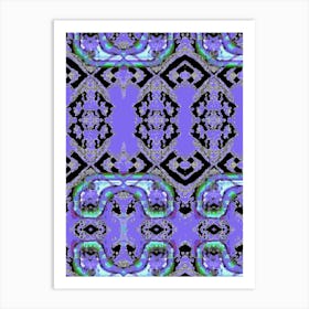 Abstract Fractal Pattern 1 Art Print