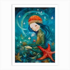 Mermaid 5 Art Print