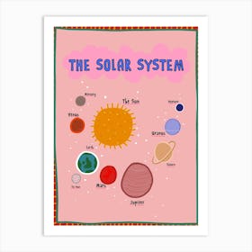 The Solar System Art Print