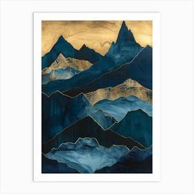 Blue Mountains 8 Art Print