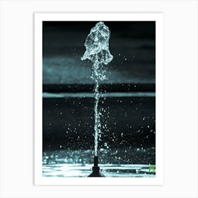 Water Splashing 20210320 70ppub Art Print