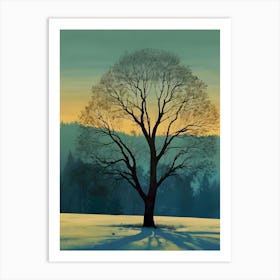 Lone Tree 1 Art Print