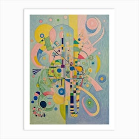 Abstract Thoughts Art Print