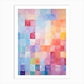 Oil Painting in multiple Colors Art Print