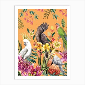 Floral Paradiso Art Print