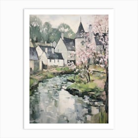 Bibury (Gloucestershire) Painting 7 Art Print