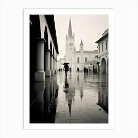 Padua, Italy,  Black And White Analogue Photography  4 Art Print