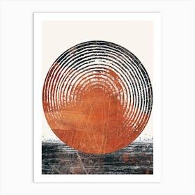 Circle Of Fire, Bauhaus Art Print