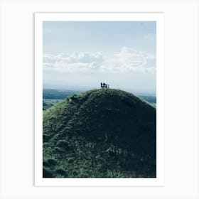 Sitting On Top Of A Hill Art Print