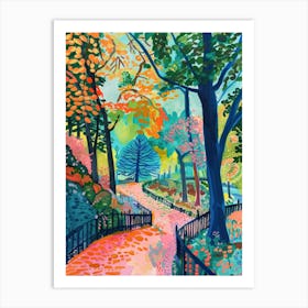 Battersea Park London Parks Garden 4 Painting Art Print