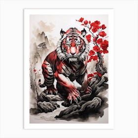 Tiger 6 Art Print