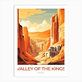 Egypt Valley Of The Kings Travel Art Print