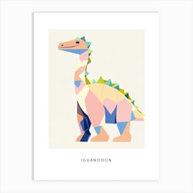 Nursery Dinosaur Art Iguanodon 1 Poster Art Print