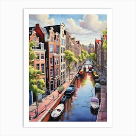 Amsterdam Canal 1 Art Print