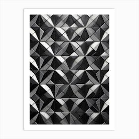 Geometric Pattern Illustration 23 Art Print