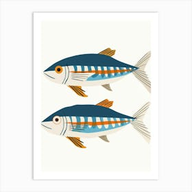 Two Fish Art Print