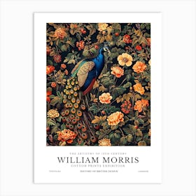 William Morris Exhibitions Birds Series 77 Art Print