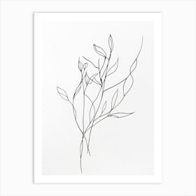 Wire Drawing Art Print