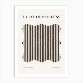 Stripes Pattern Poster 21 Art Print