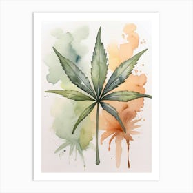 Marijuana Leaf 2 Art Print