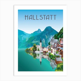 Hallstatt Austria Art Print